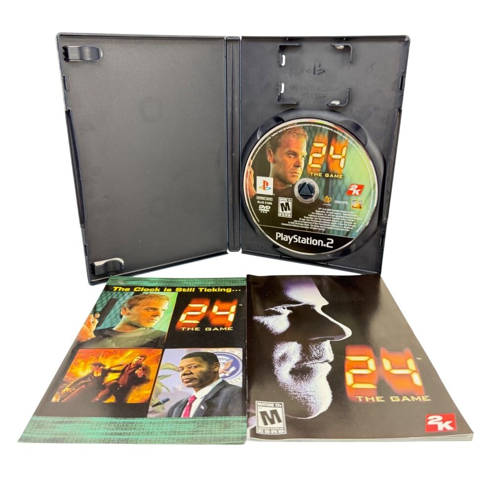 Playstation 2 PS2 - 24: The Game - CIB Tested/Works - Picture 3 of 4